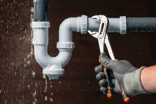 Professional Drain Cleaning technician working in Quinlan, TX
